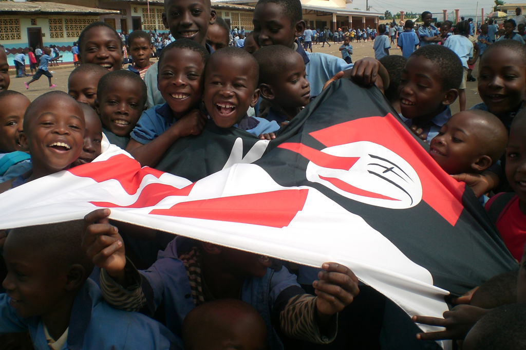 Il sorriso di Burlamacco in Camerun